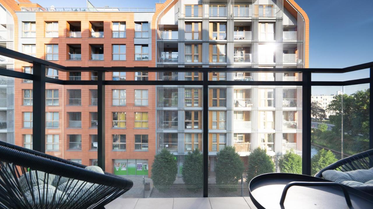 Apartament Riverside Гданьск Экстерьер фото